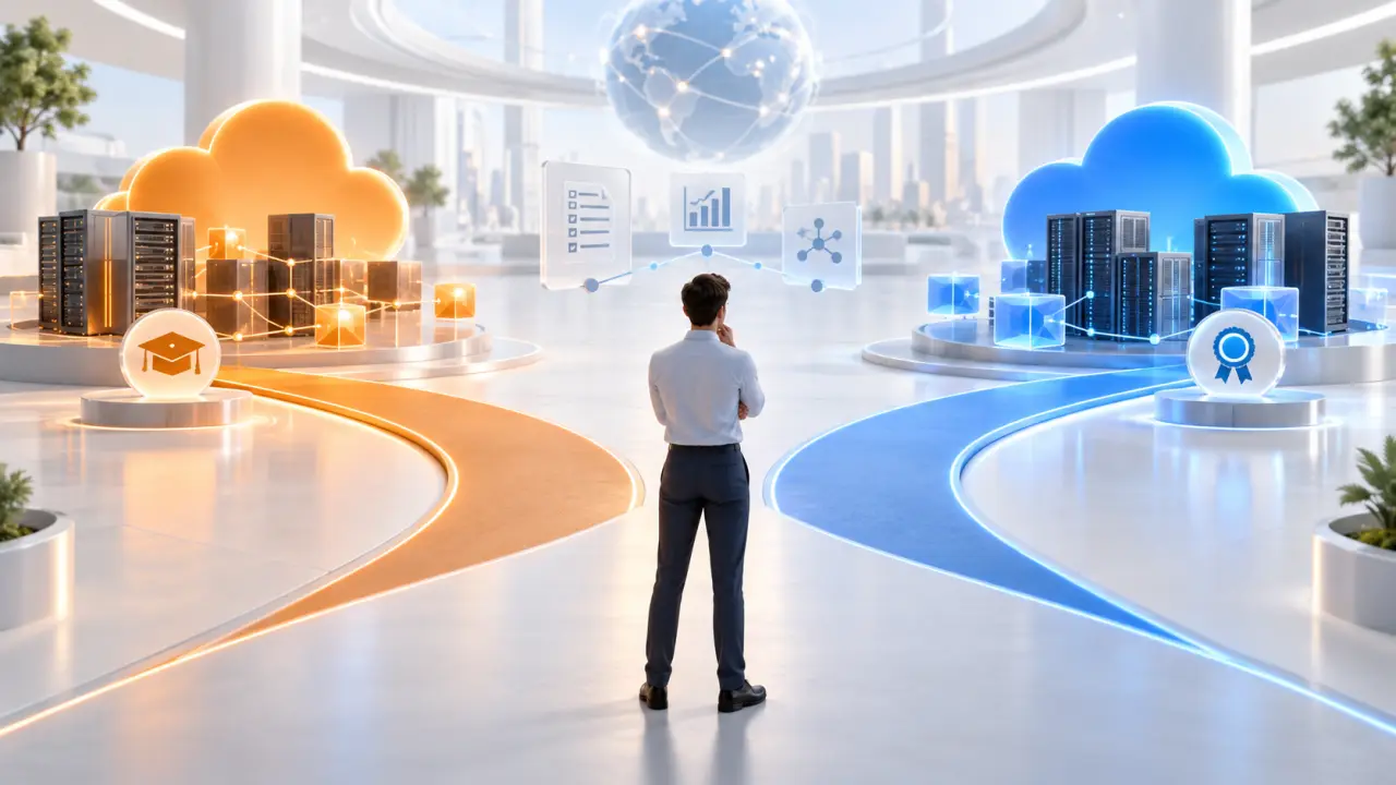 Comparaison entre les écosystèmes cloud AWS et Microsoft Azure