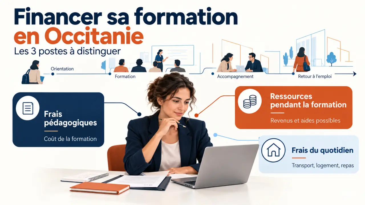 Financement formation région Occitanie : les trois postes de dépenses à vérifier