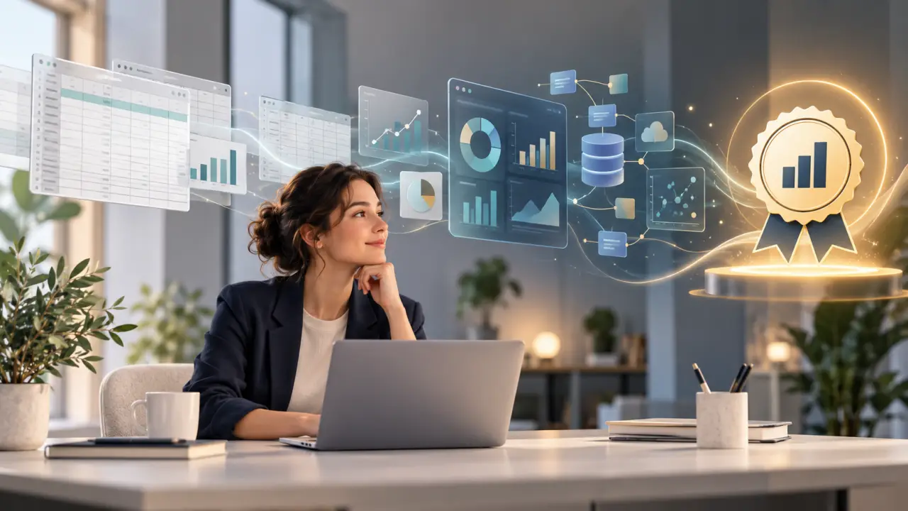 Parcours progressif pour passer d'Excel au métier d'analyste data certifié