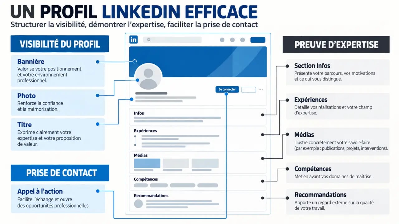 Formation LinkedIn profil : les éléments clés d’un profil optimisé